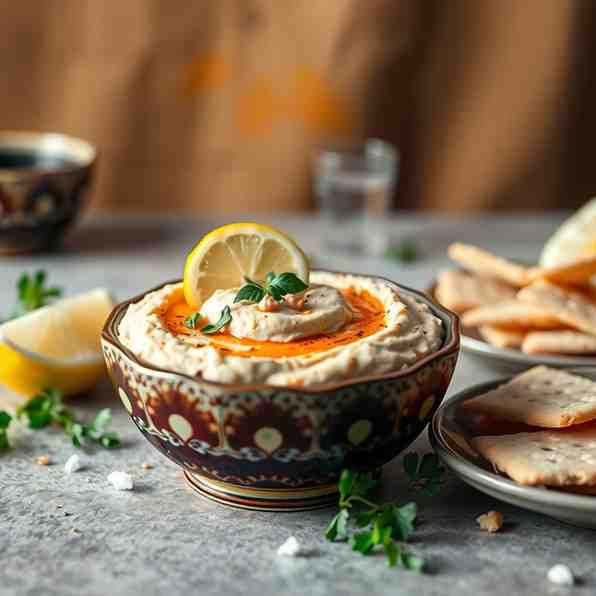 Smoky Baba Ghanoush Dip - Vegan & Gluten-Free Jordanian